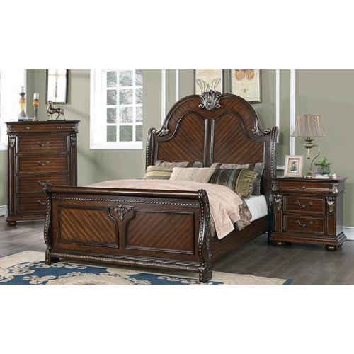 F&L Homes Studio Dontrell California King Standard 3 Piece Bedroom Set